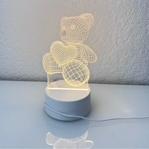Urban Outfitters Teddy Bear LED Night Light